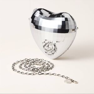 ♠️ KATE SPADE x TARGET | Metal Heart Disco Bag